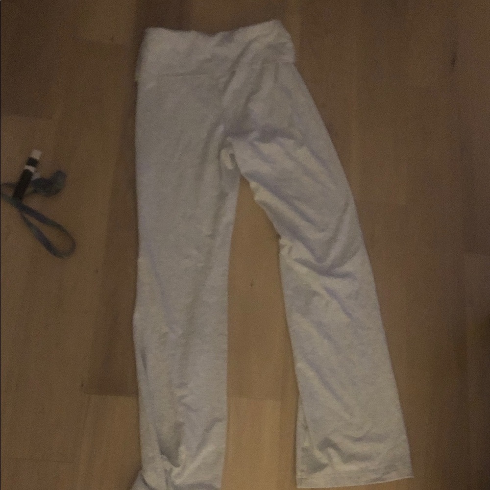 foldover flare leggings